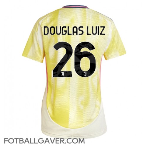 Juventus Douglas Luiz #26 Fotballklær Bortedrakt Dame 2024-25 Kortermet Juventus Douglas Luiz #26 Fotballklær Bortedrakt Dame 2024-25 Kortermet